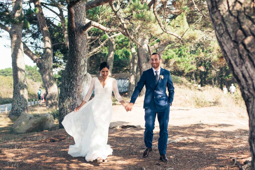 Photo de mariage franco péruvien plage finistere bretagne CharlesRD