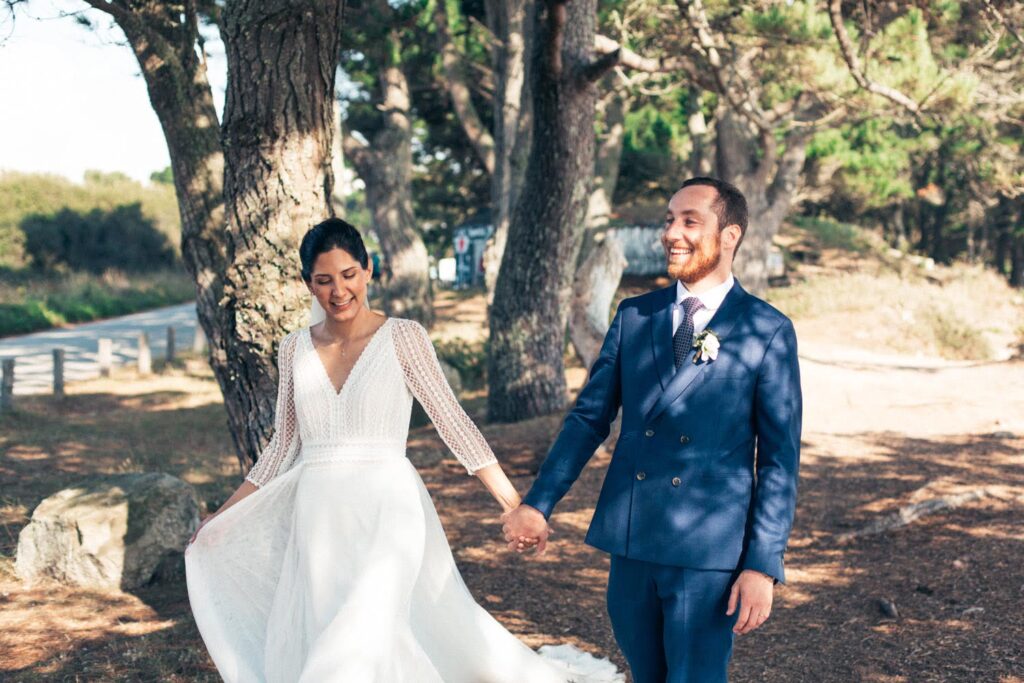 Photo de mariage franco péruvien plage finistere bretagne CharlesRD