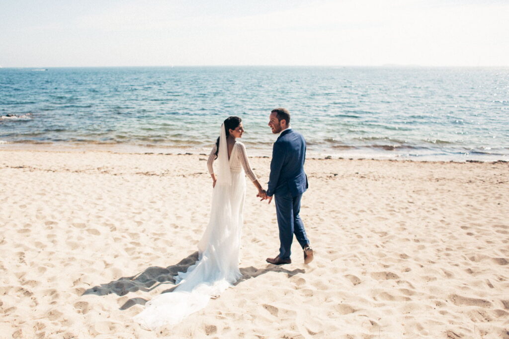 Photo de mariage franco péruvien plage finistere bretagne CharlesRD