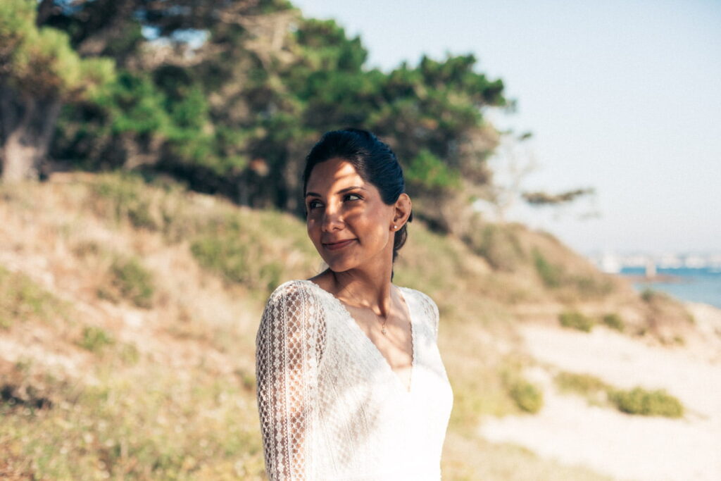 Photo de mariage franco péruvien plage finistere bretagne CharlesRD